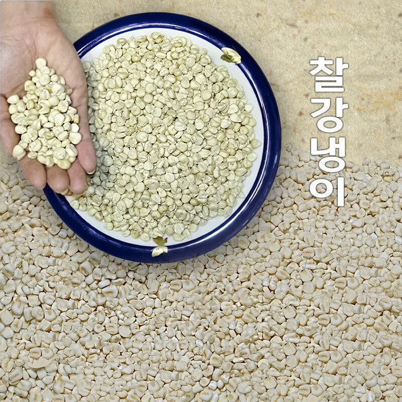 강원 뻥이오뻥농산물/기타 잡곡강원도 찰옥수수알/말린 찰강냉이 잡곡중량선택하세요  